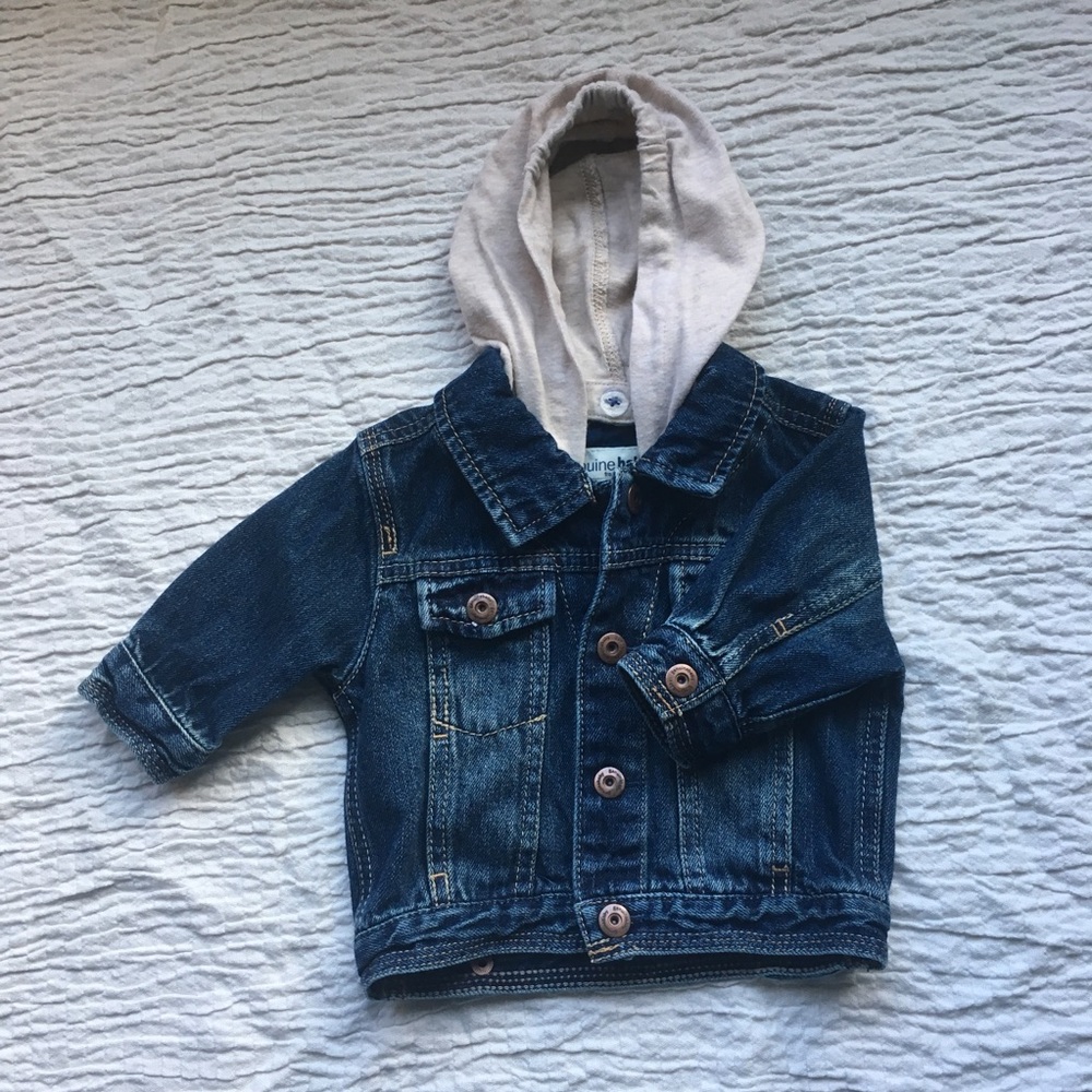 Genuine Baby Oshkosh, Denim Jean Jacket, 3 months
